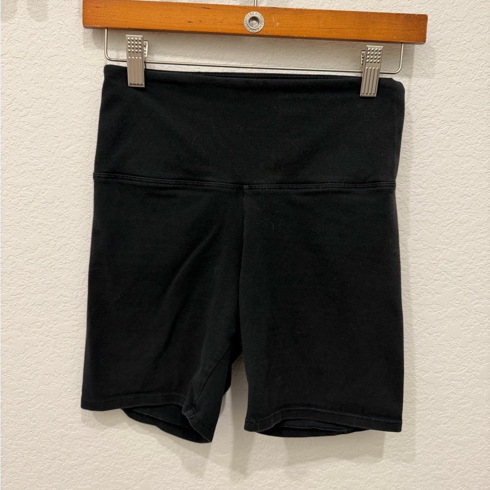 PINK Victoria's Secret Black Biker Shorts